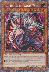 Vanquish Soul Caesar Valius - RA04-EN046 - Platinum Secret Rare - 1st Edition